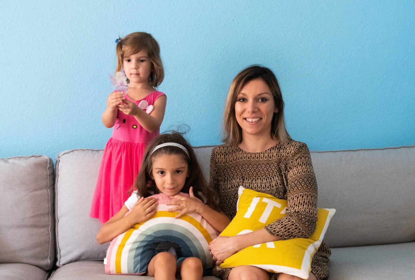 Céline, working maman solo avec 2 filles